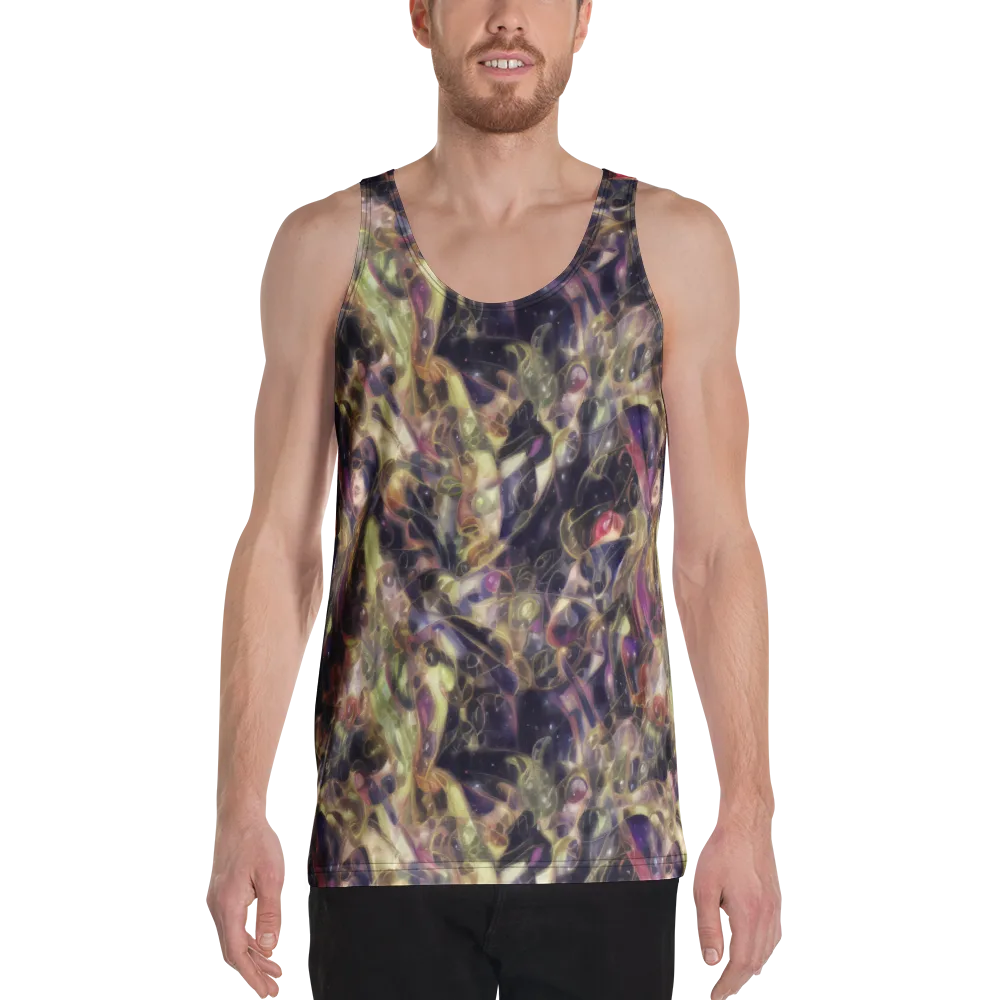 Galactic Drapery on Men's Tank Top — Front
