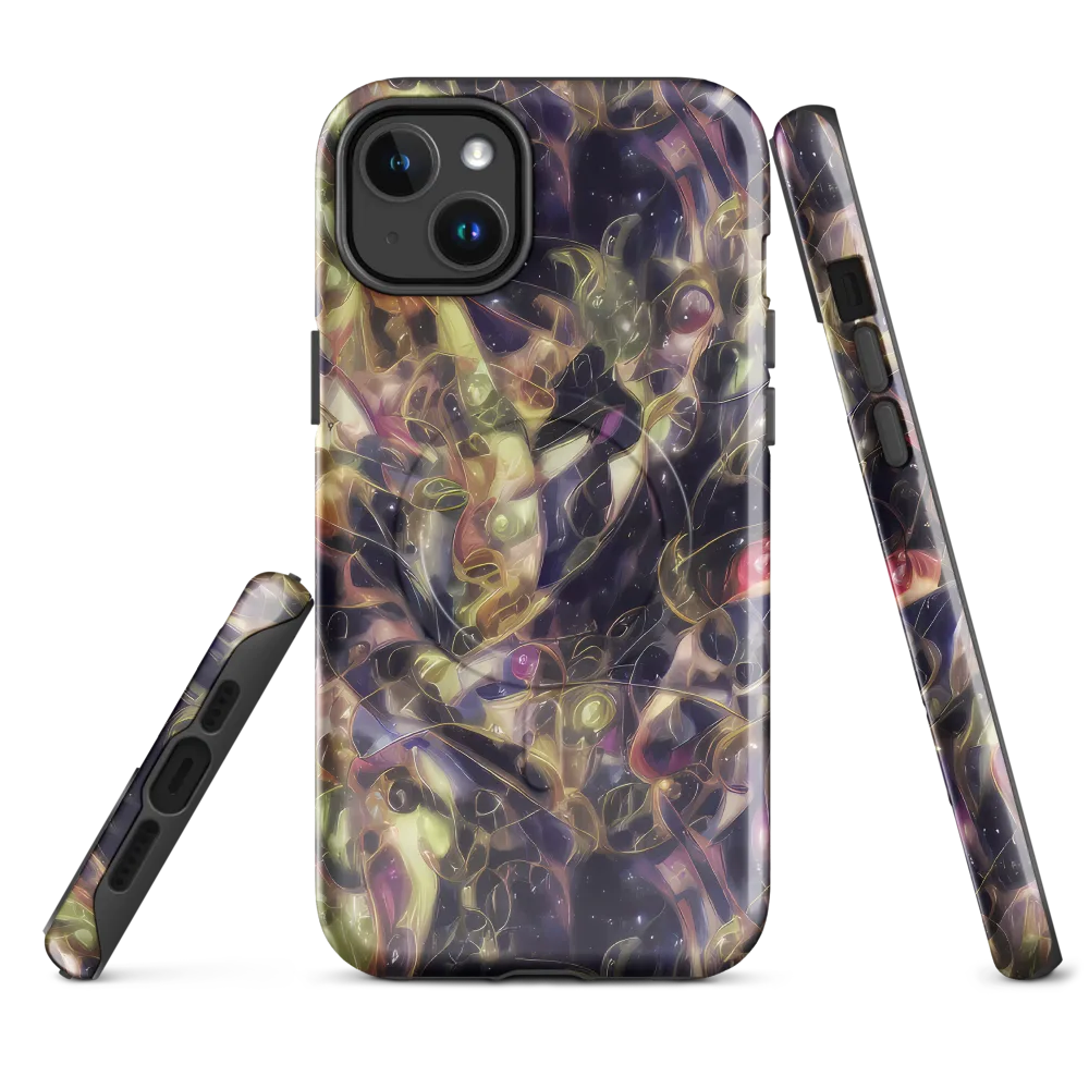 Galactic Drapery on MagSafe Tough Case for iPhone® — Front