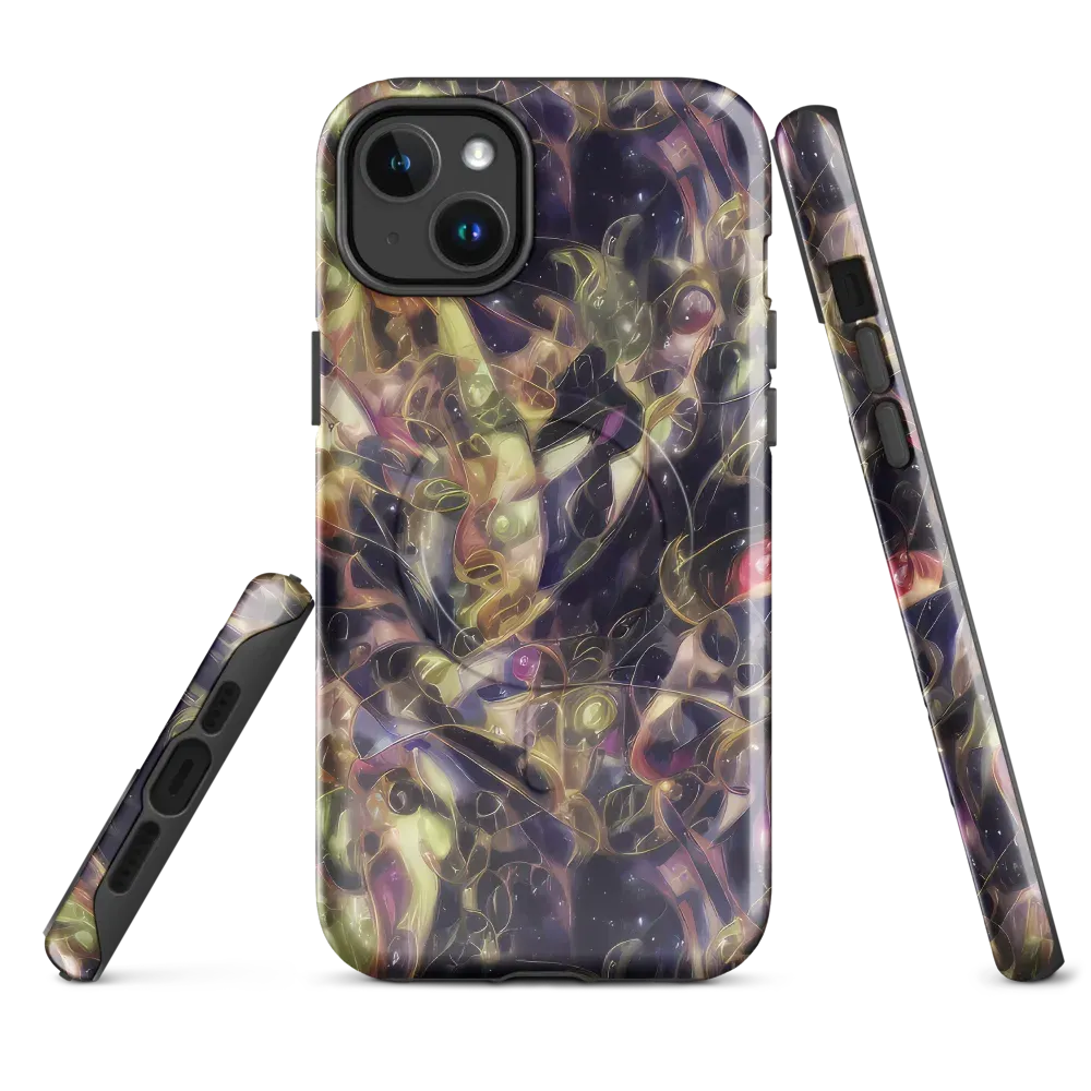 Galactic Drapery on MagSafe Tough Case for iPhone® — Front