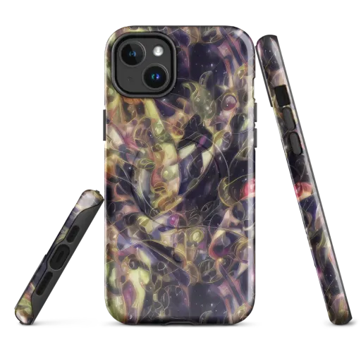 Galactic Drapery on a MagSafe Tough Case for iPhone®