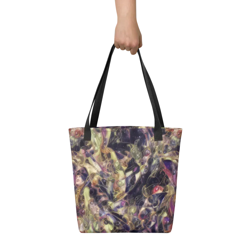Galactic Drapery on Tote Bag — Front