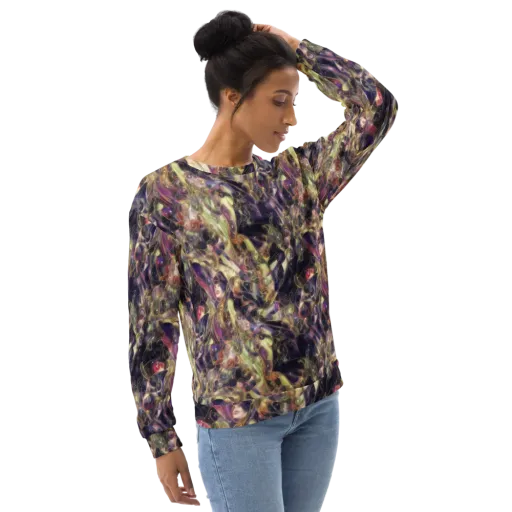 Galactic Drapery on a Sweatshirt