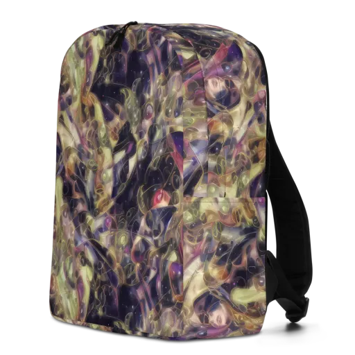 Galactic Drapery on a Minimalist Backpack