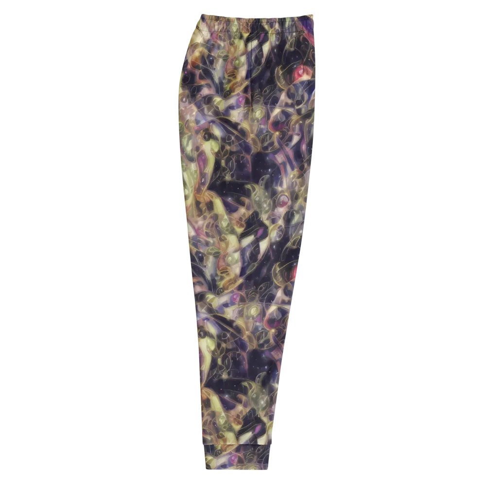 Galactic Drapery on Men's Joggers — Right
