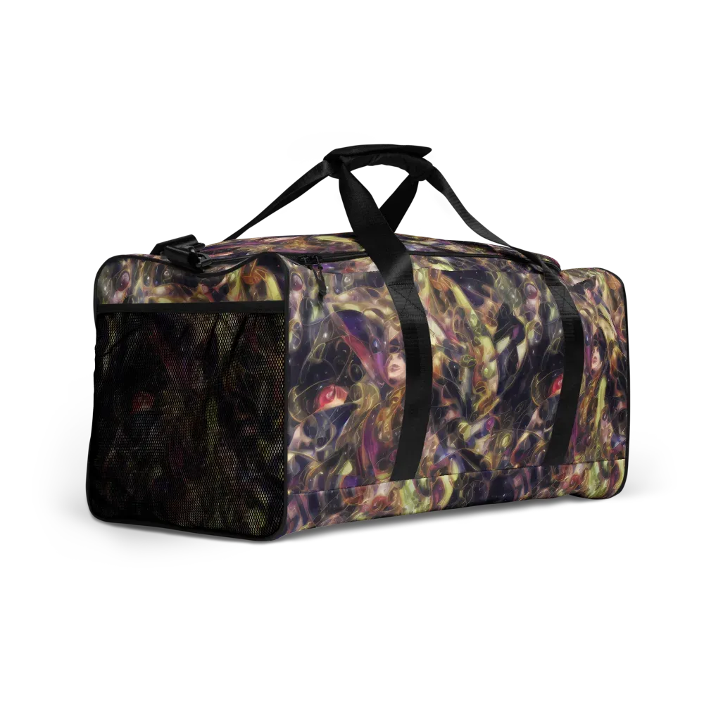 Galactic Drapery on Duffle Bag — Right Front