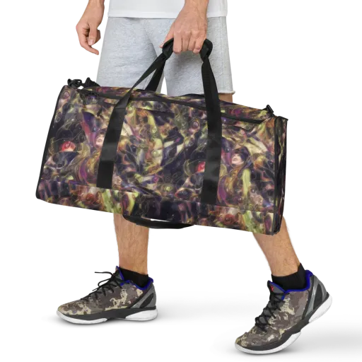 Galactic Drapery on a Duffle Bag