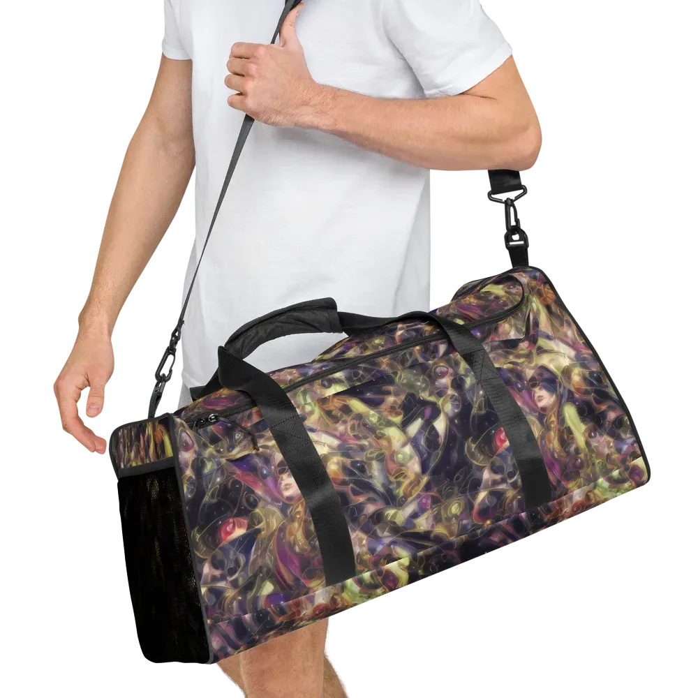 Galactic Drapery on Duffle Bag — Right Front