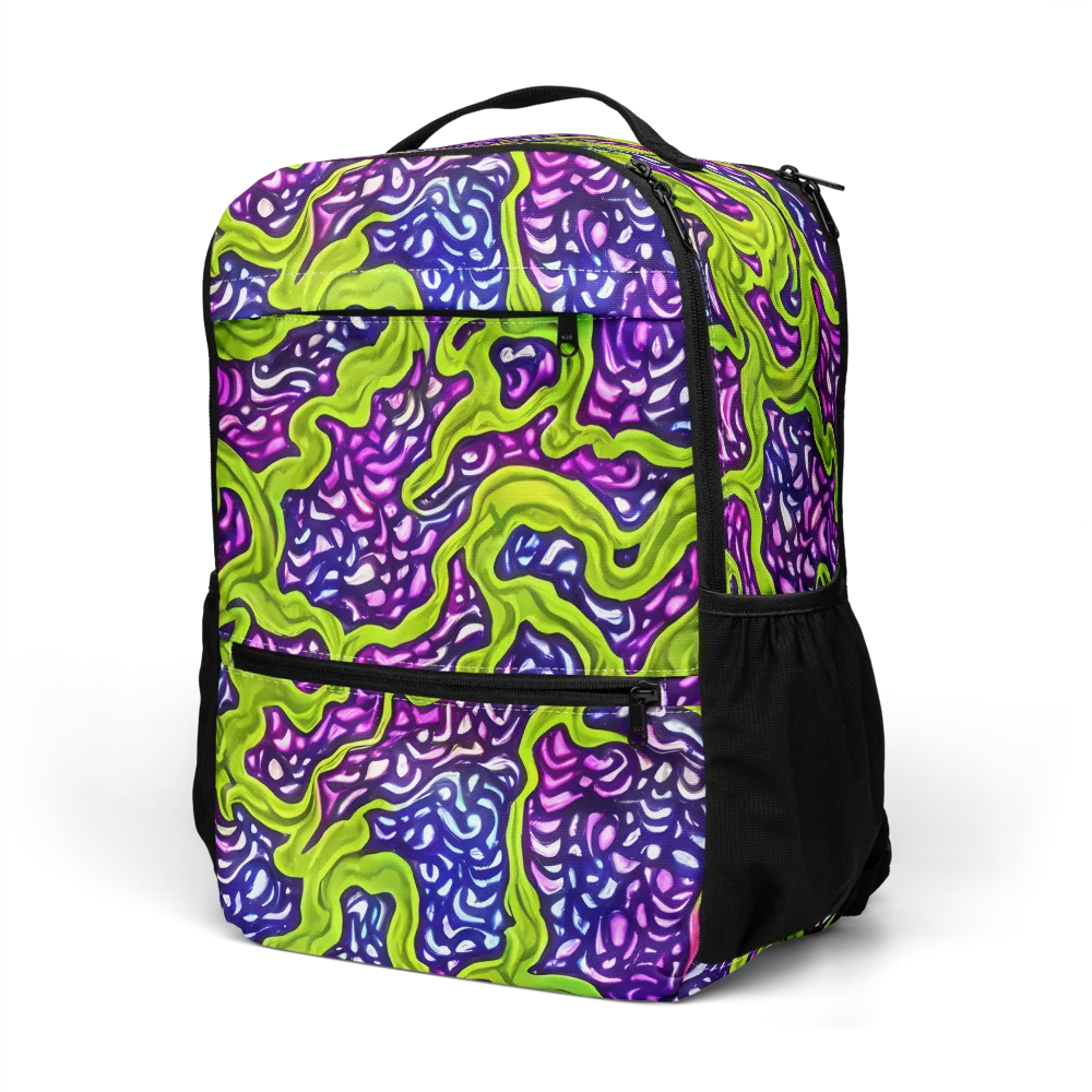 Ultraviolet Swell on Utility Backpack — Left Front