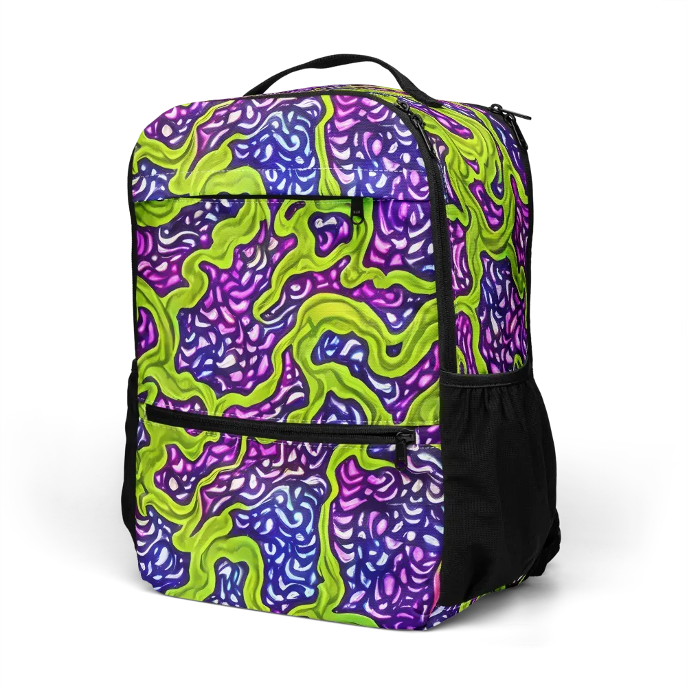 Ultraviolet Swell on Utility Backpack — Left Front