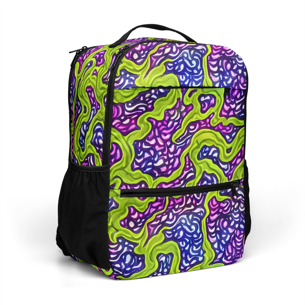 Ultraviolet Swell on Utility Backpack — Right Front