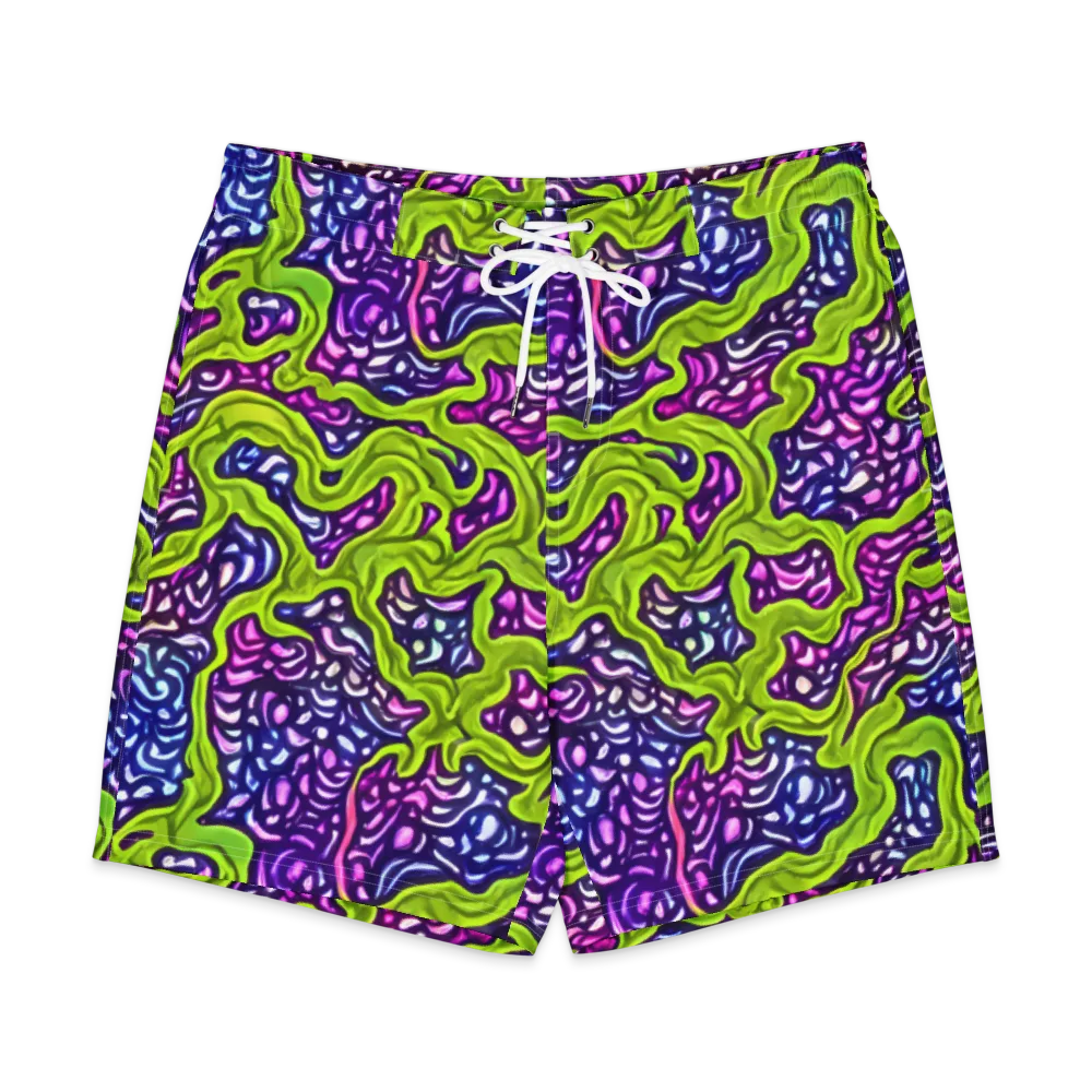 Ultraviolet Swell on Men's Board Shorts — Front