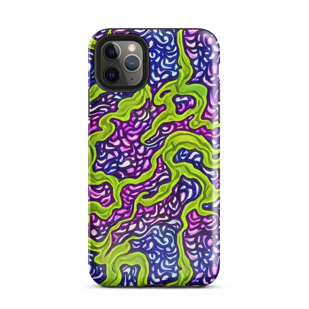Ultraviolet Swell on Tough Case for iPhone® — Front