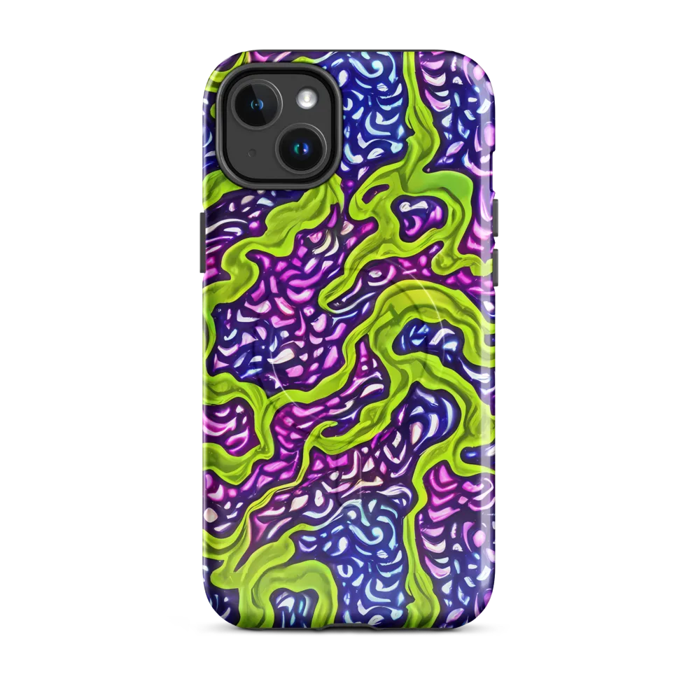 Ultraviolet Swell on MagSafe Tough Case for iPhone® — Front