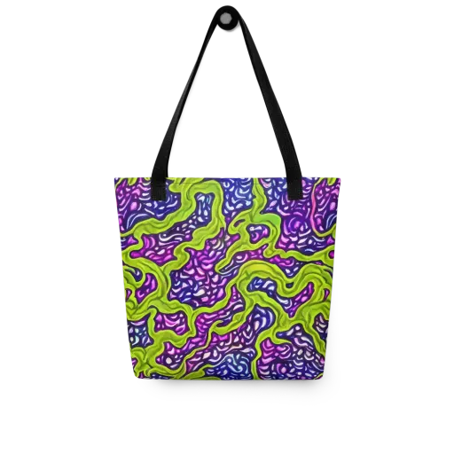 Ultraviolet Swell on a Tote Bag