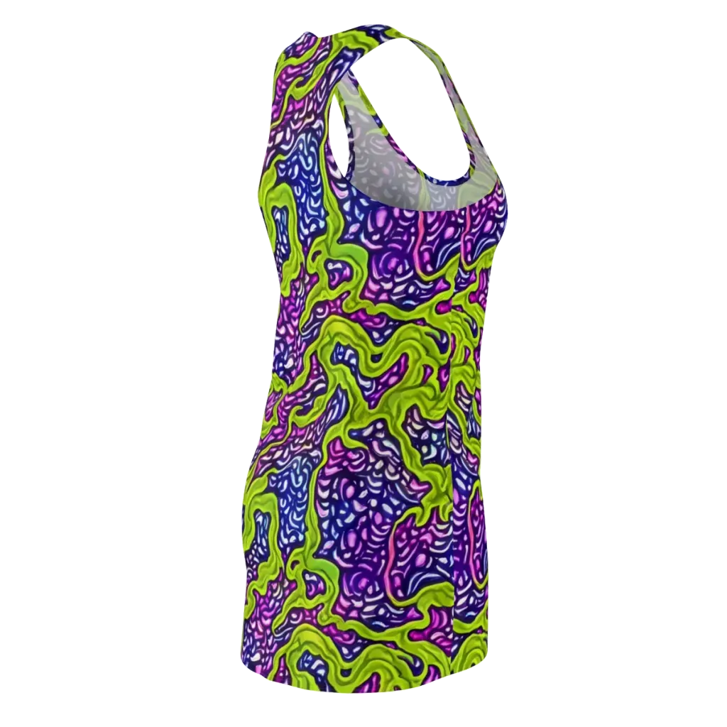 Ultraviolet Swell on Racerback Dress — Back Side