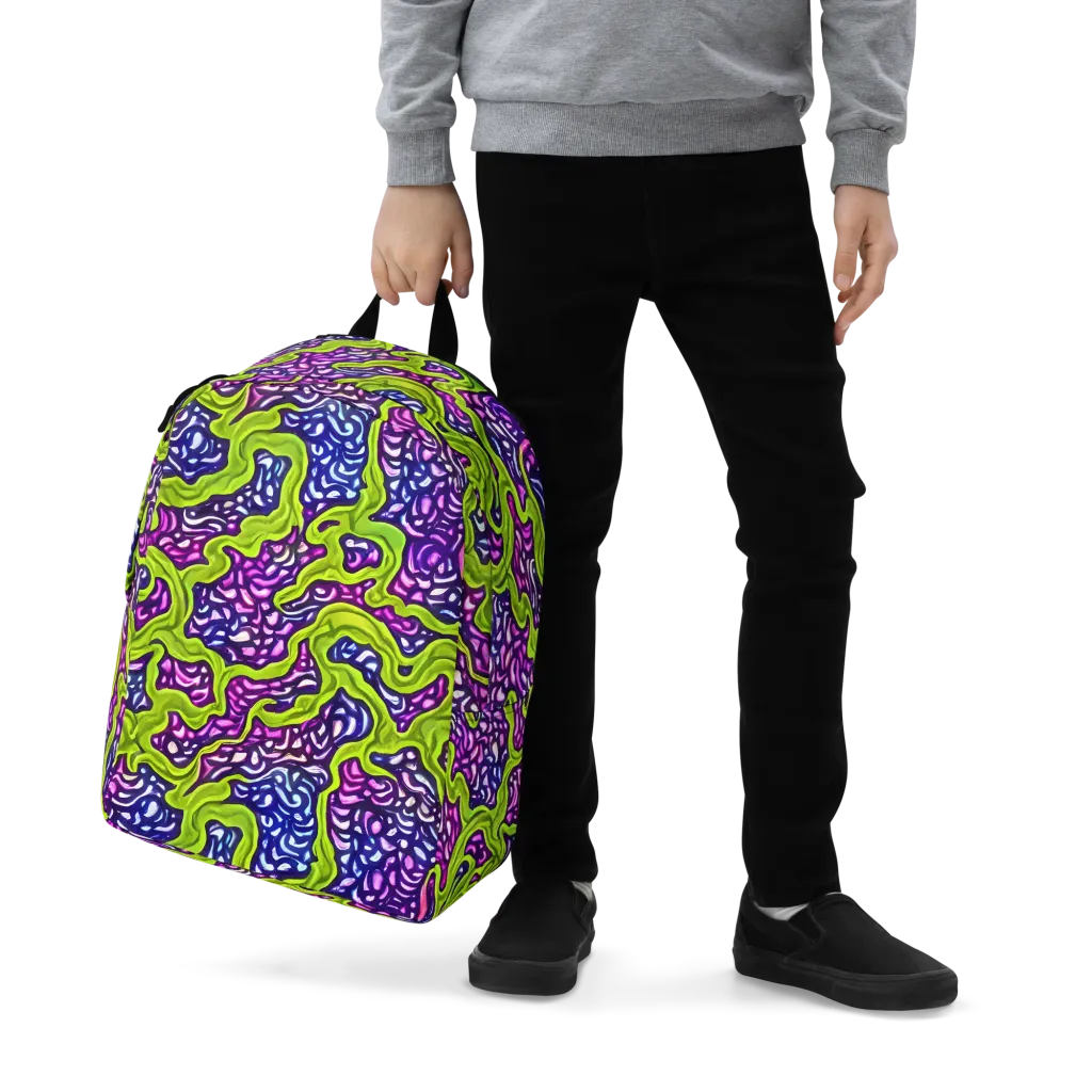 Ultraviolet Swell on Minimalist Backpack — Zoomed-in