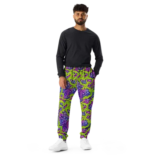 Ultraviolet Swell on a Men's Joggers