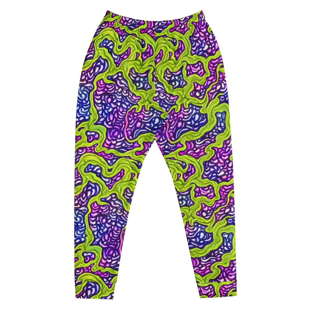 Ultraviolet Swell on Men's Joggers — Front