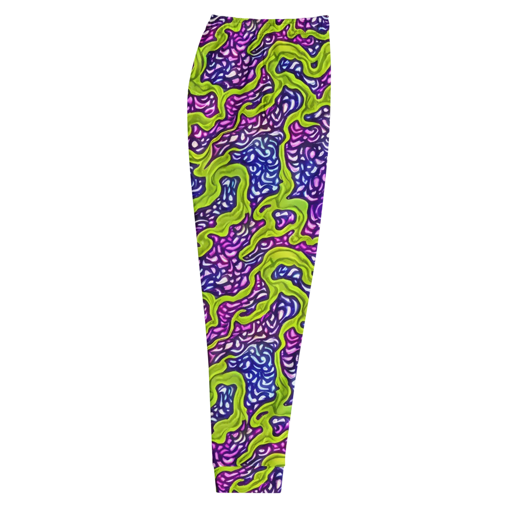Ultraviolet Swell on Men's Joggers — Right