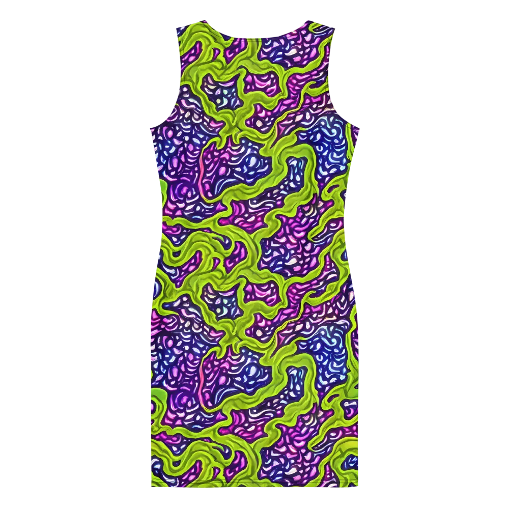 Ultraviolet Swell on Bodycon Dress — Back