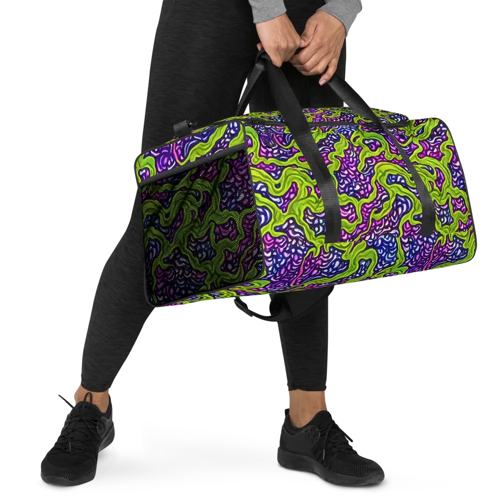 Ultraviolet Swell on Duffle Bag — Right Front