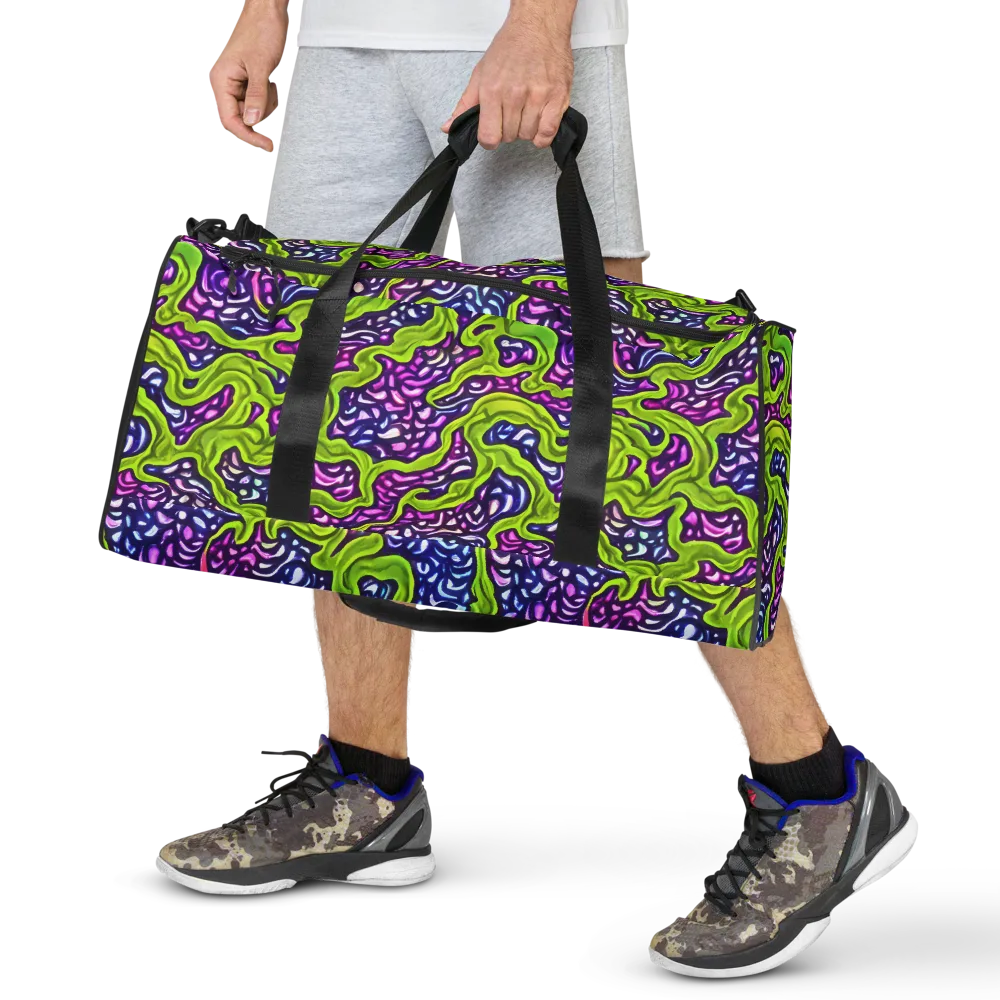 Ultraviolet Swell on Duffle Bag — Front