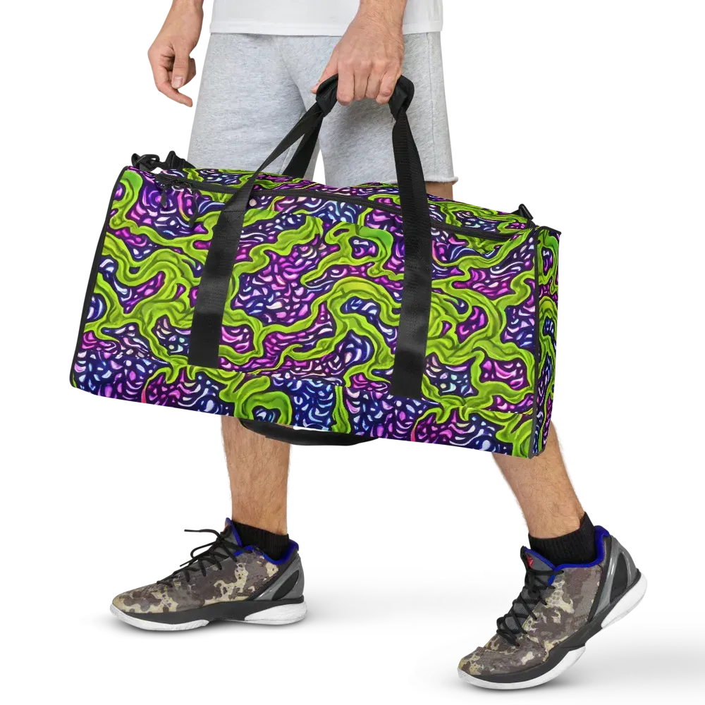 Ultraviolet Swell on Duffle Bag — Front