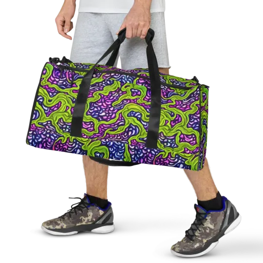 Ultraviolet Swell on a Duffle Bag
