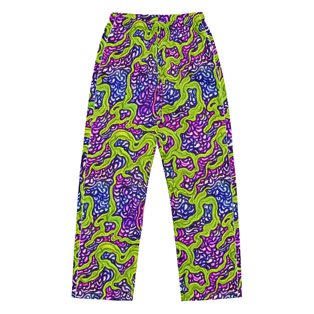 Ultraviolet Swell on Women's Pajama Pants — Front