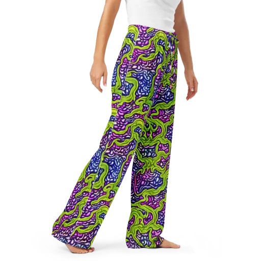 Ultraviolet Swell on a Women's Pajama Pants