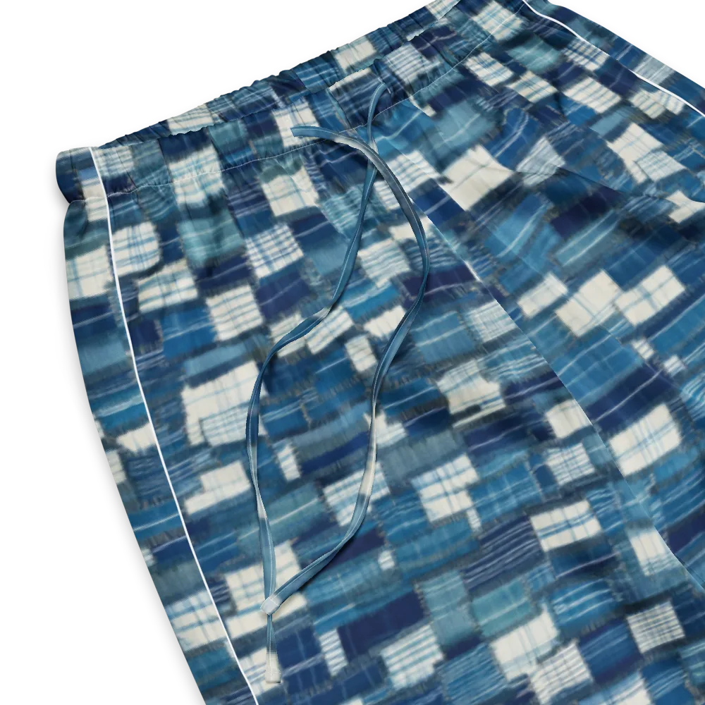 Indigo Patchwork on Women's Pajama Pants — Product details
