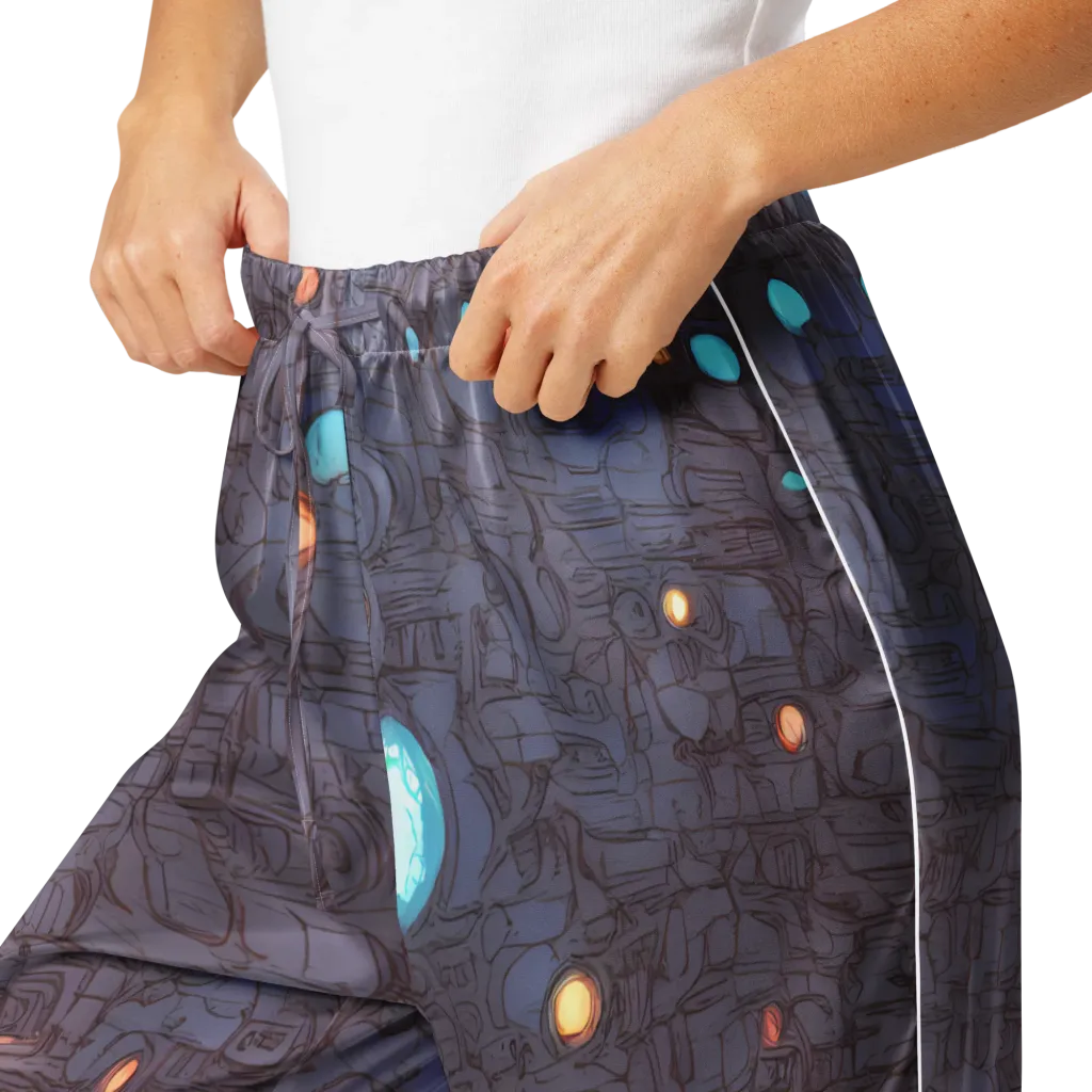 Violet Circuitry on Women's Pajama Pants — Product details