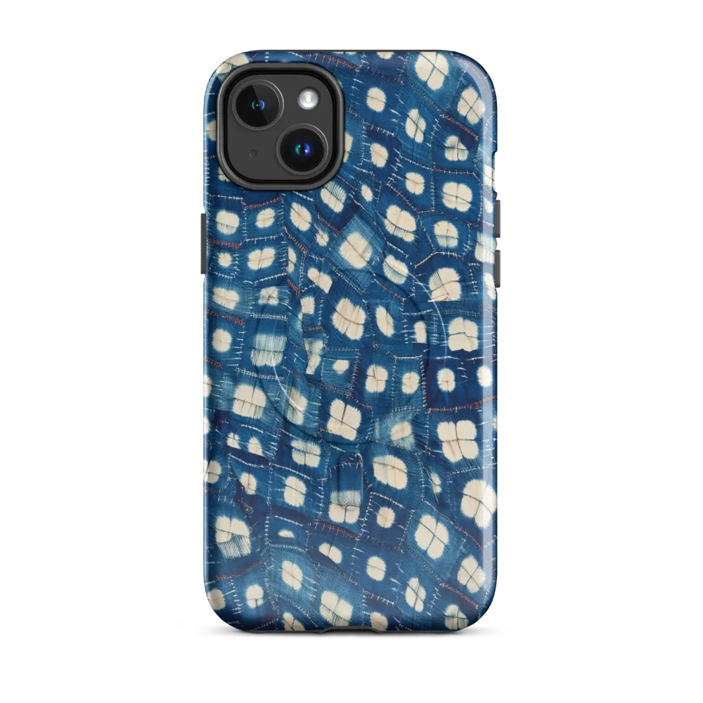 Shibori Meadow on MagSafe Tough Case for iPhone® — Front