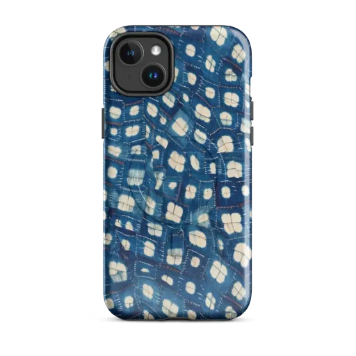 Shibori Meadow on a MagSafe Tough Case for iPhone®