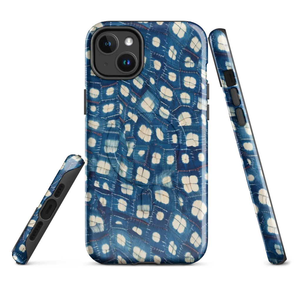 Shibori Meadow on MagSafe Tough Case for iPhone® — Front
