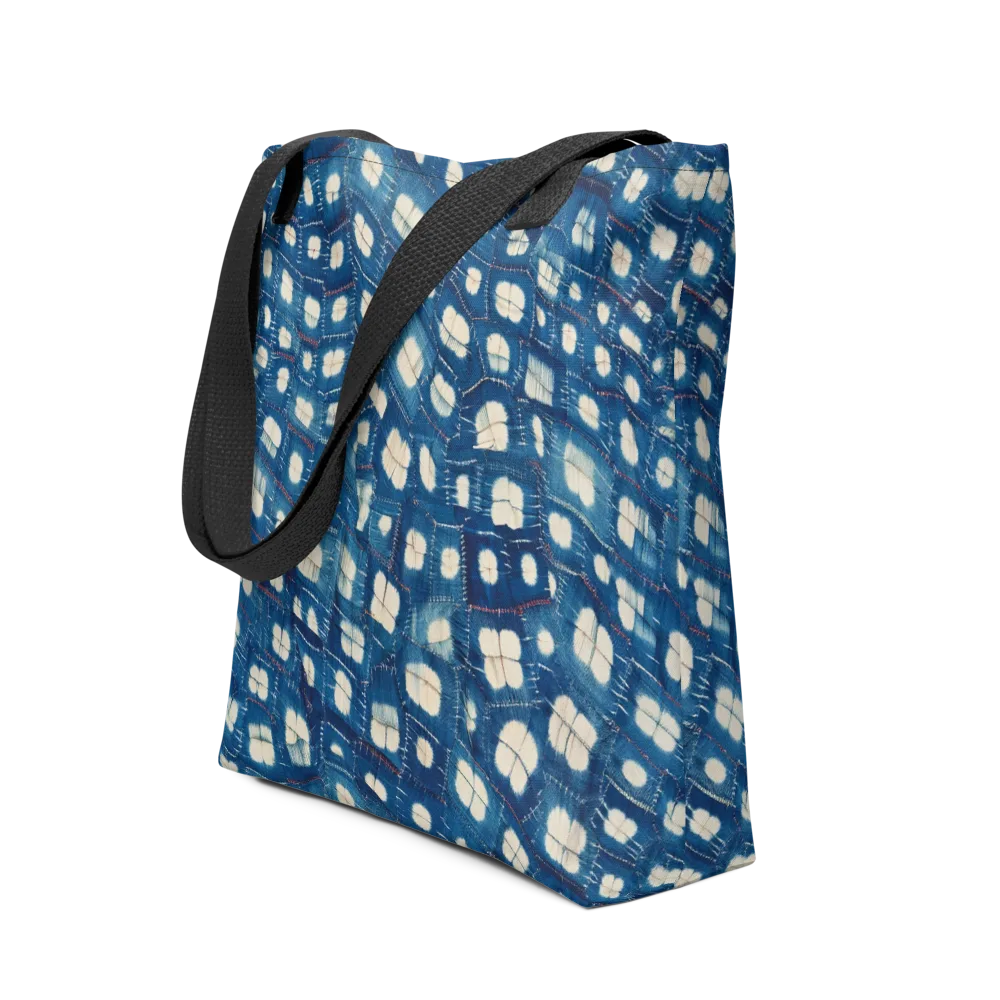 Shibori Meadow on Tote Bag — Front