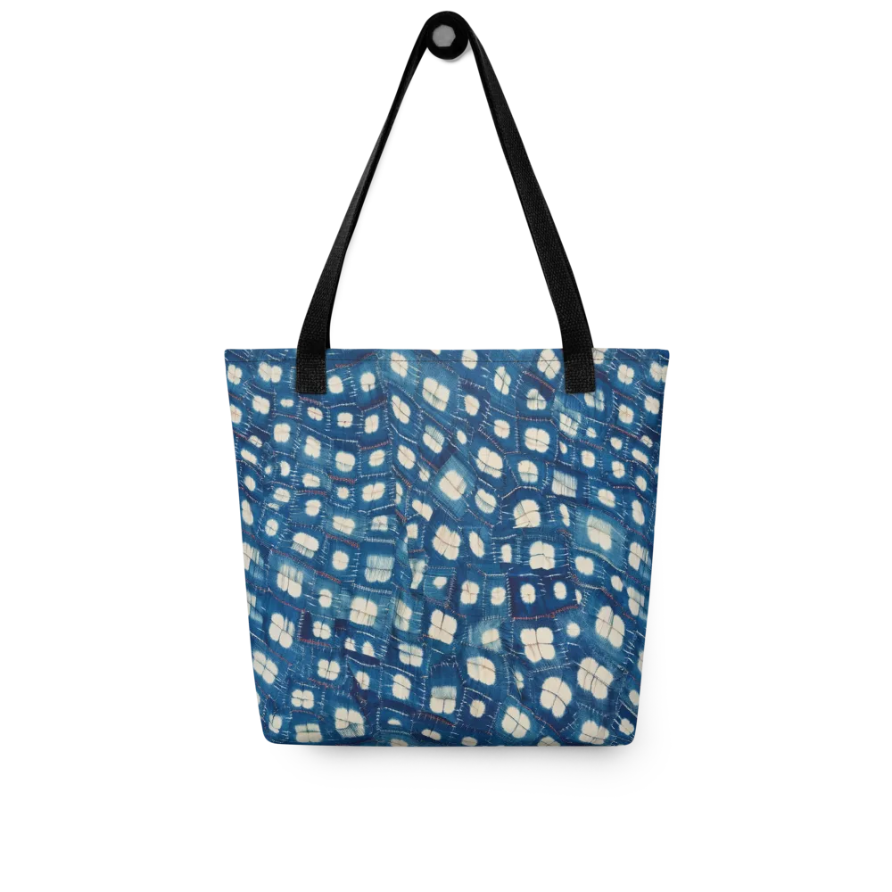 Shibori Meadow on Tote Bag — Front