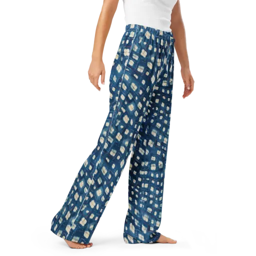 Shibori Meadow on a Women's Pajama Pants