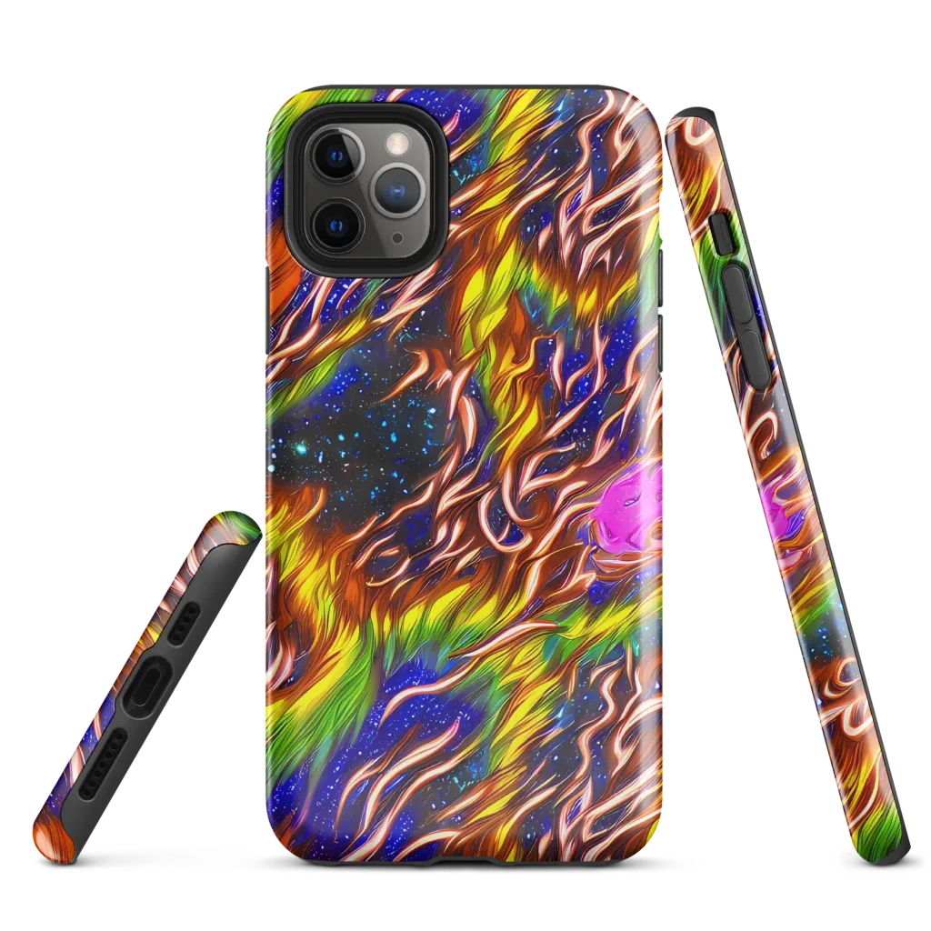 Fevered Orbit on Tough Case for iPhone® — Front