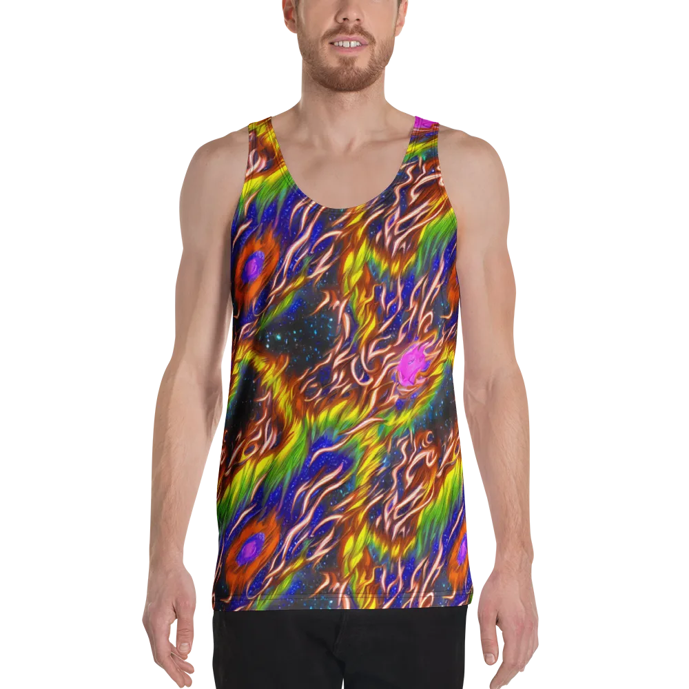 Fevered Orbit on Men's Tank Top — Front