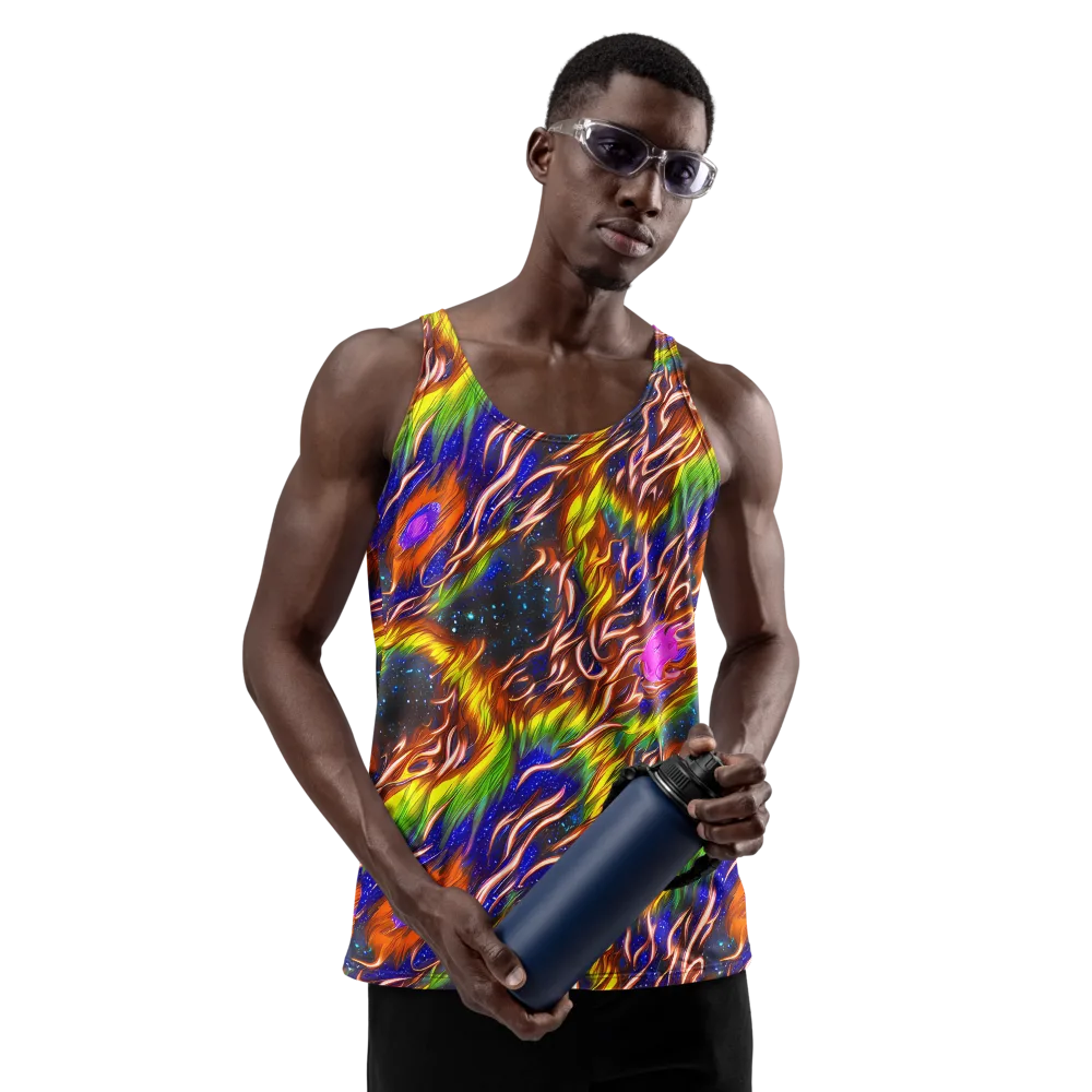 Fevered Orbit on Men's Tank Top — Front