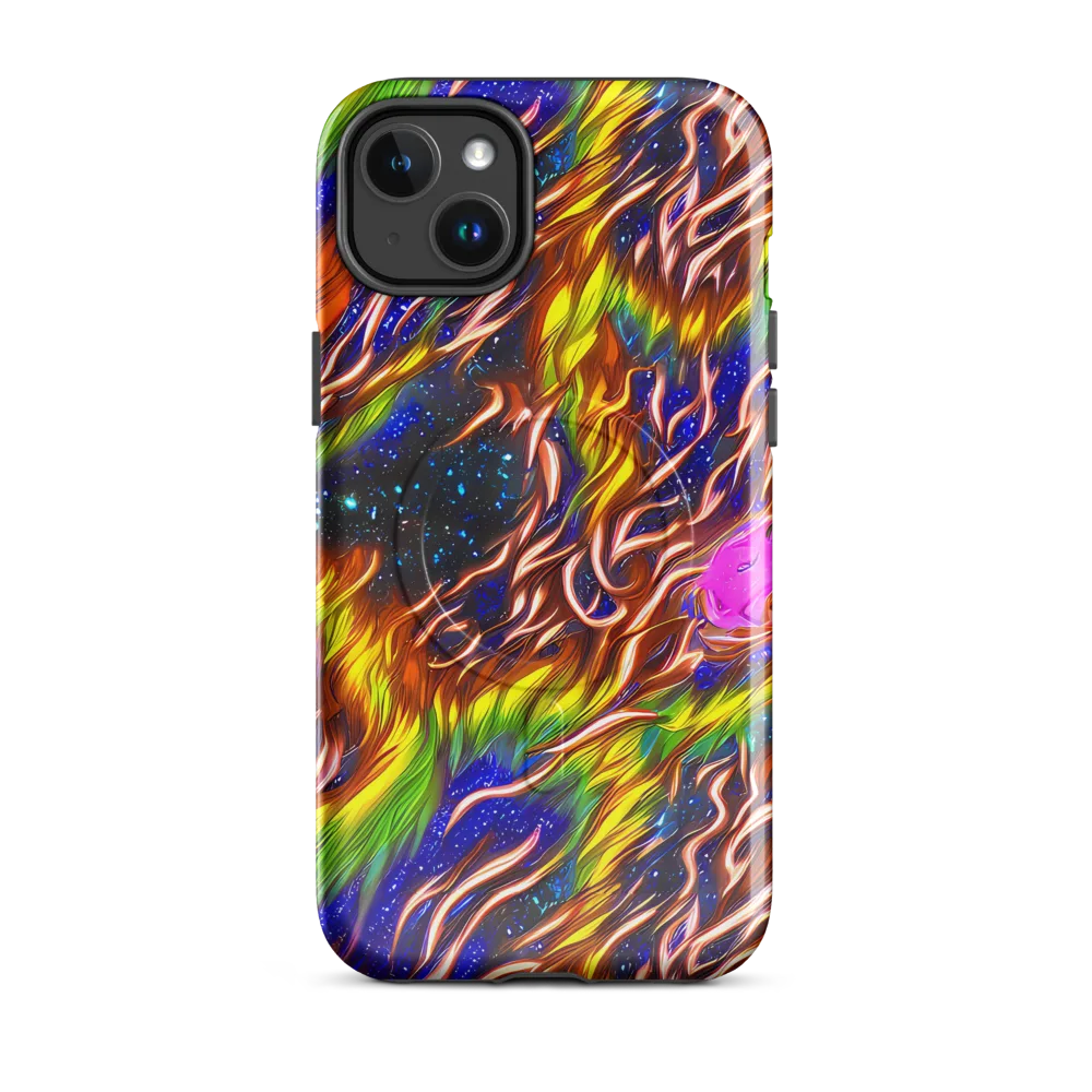 Fevered Orbit on MagSafe Tough Case for iPhone® — Front