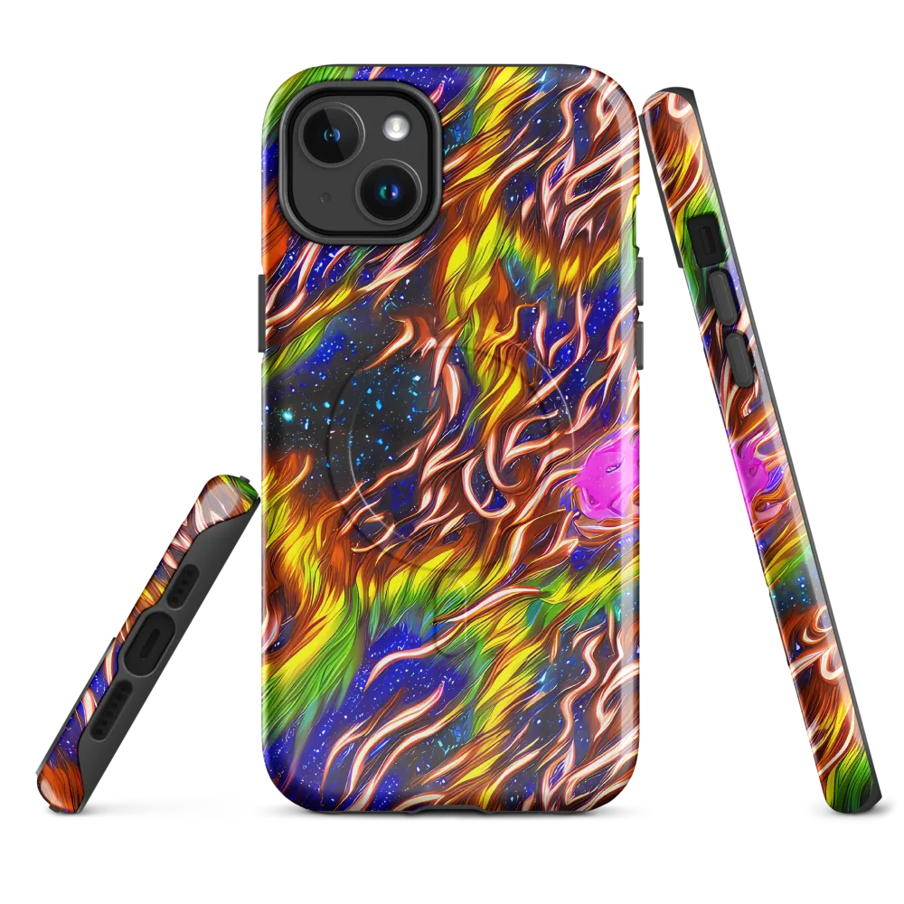 Fevered Orbit on MagSafe Tough Case for iPhone® — Front