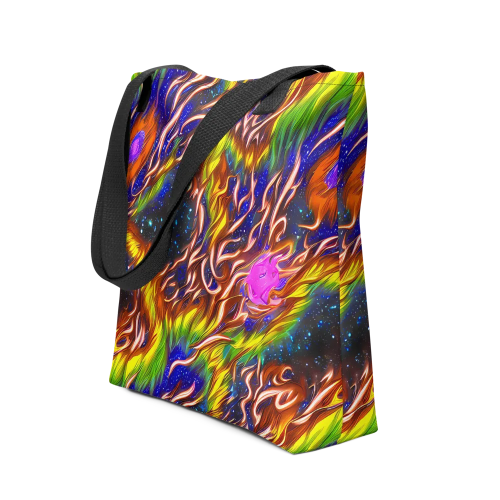 Fevered Orbit on Tote Bag — Front