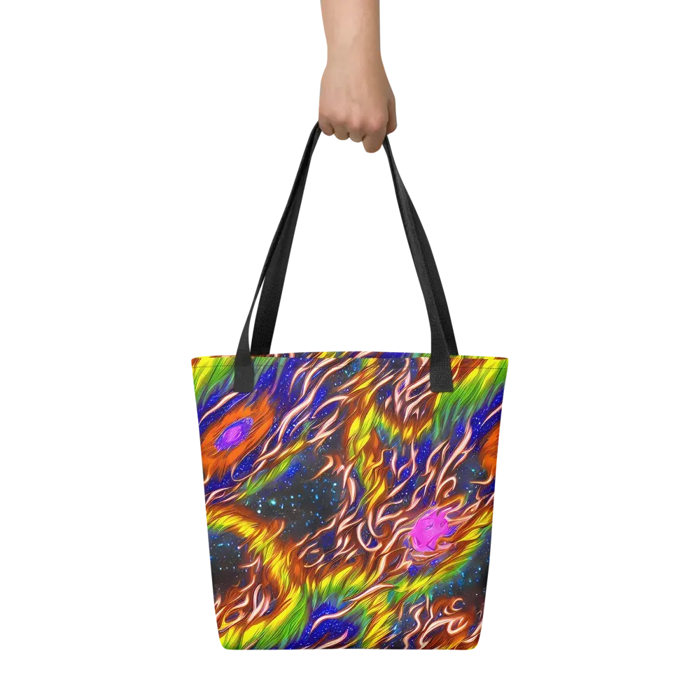 Fevered Orbit on Tote Bag — Front