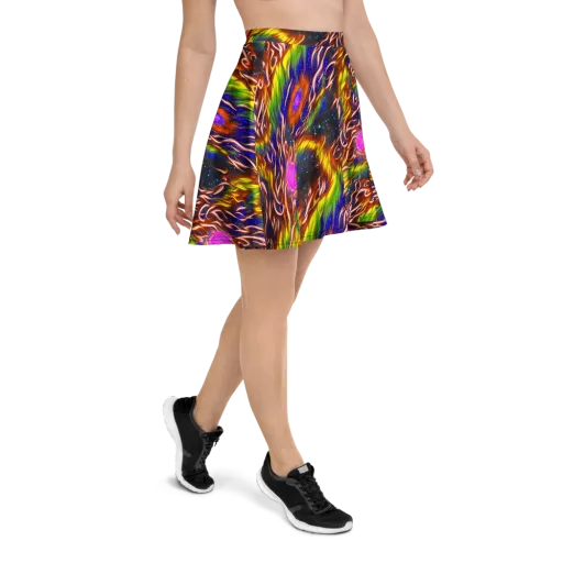 Fevered Orbit on a Skater Skirt