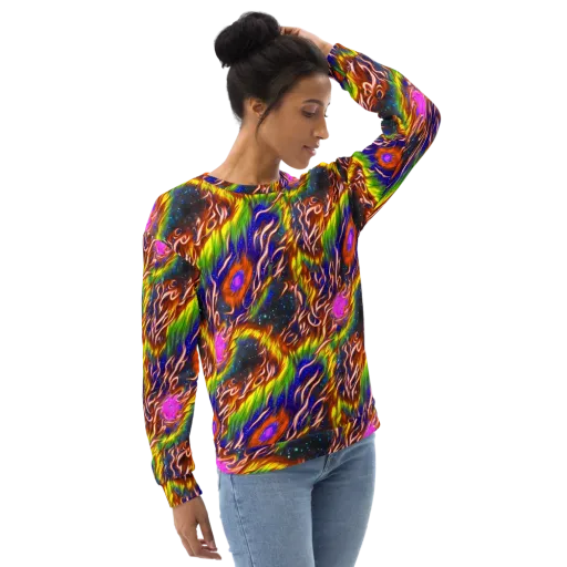 Fevered Orbit on a Sweatshirt