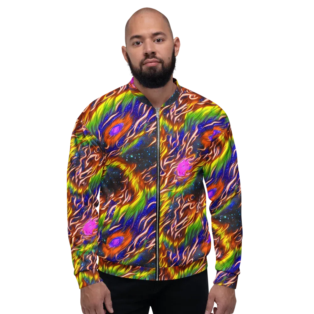 Fevered Orbit on Bomber Jacket — Front