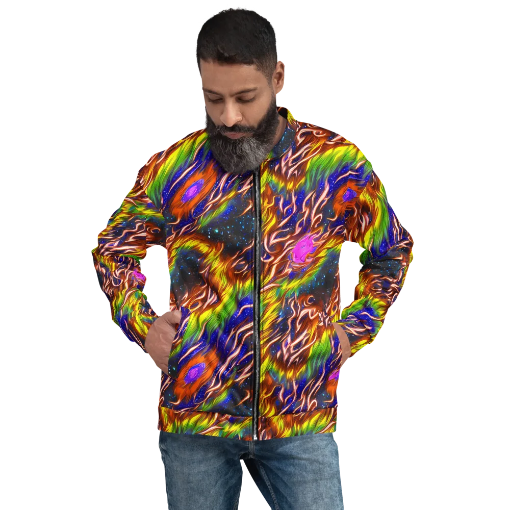 Fevered Orbit on Bomber Jacket — Front