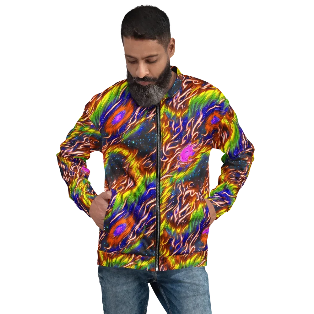 Fevered Orbit on Bomber Jacket — Front